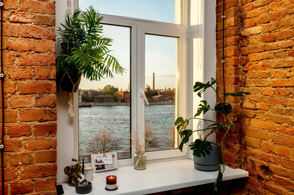 Апартаменты Green Loft Neva View с видом на Неву