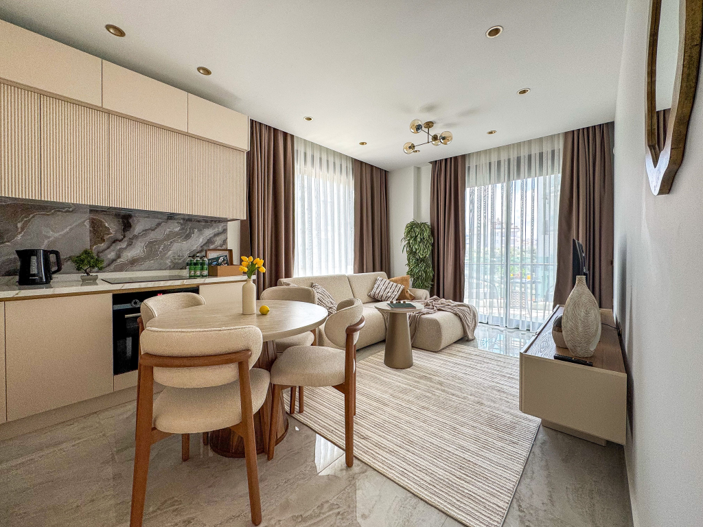 Апартаменты Qoople Excellence A-22 Квартира 1+1 в комплексе с SPA
