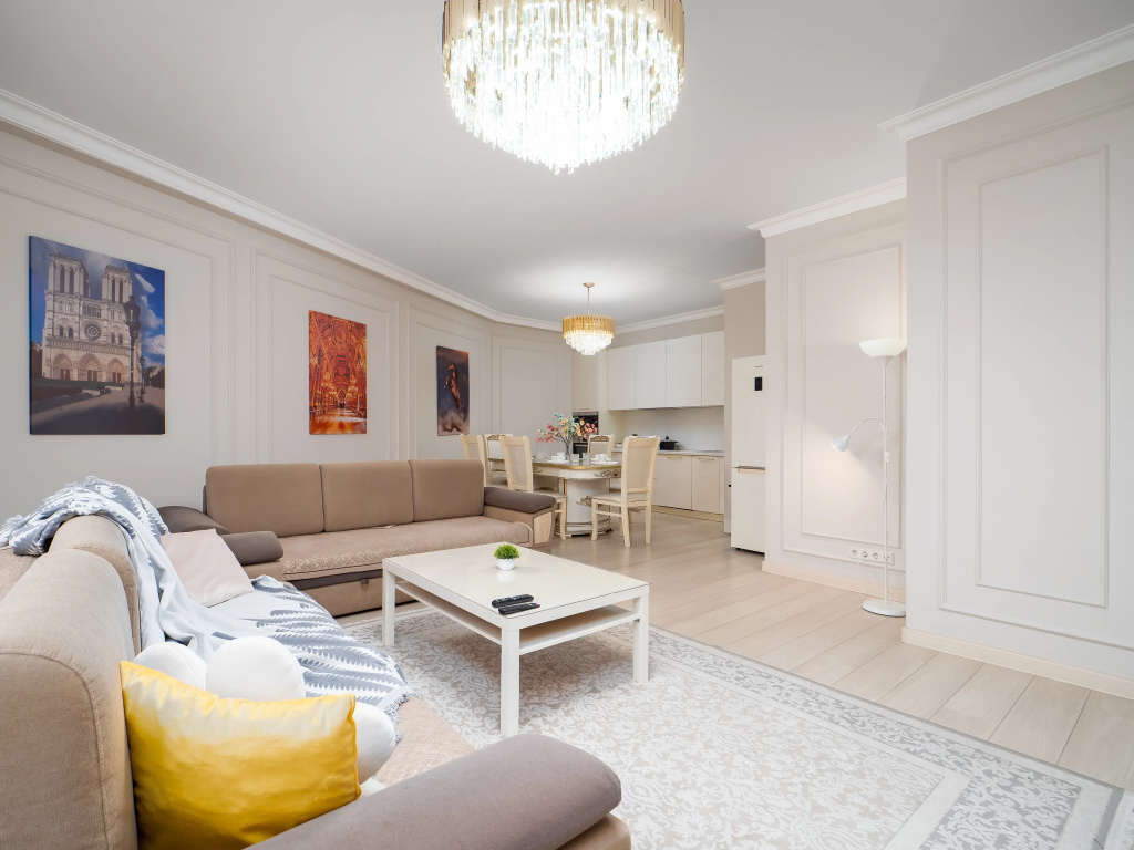 Квартира просторная в элитном ЖК Нурлы тау, Smart lux 320