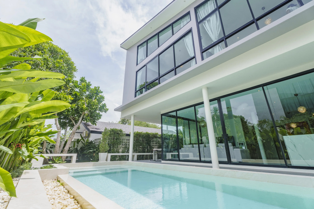 Вилла Harmony chic 3br retreat with pool near beaches