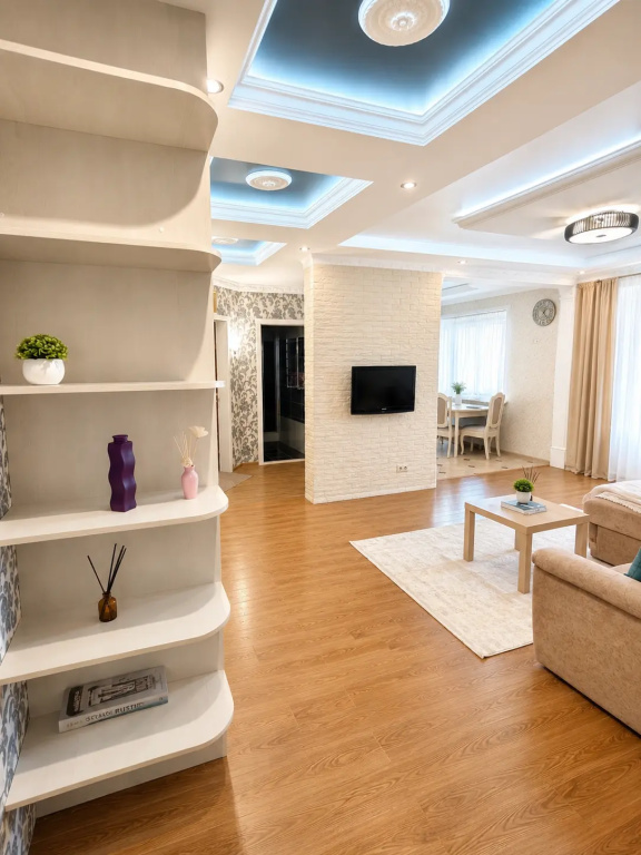Квартира Просторная 3 Комнатная 80 м² с Двумя Санузлами и Видовой Лоджией