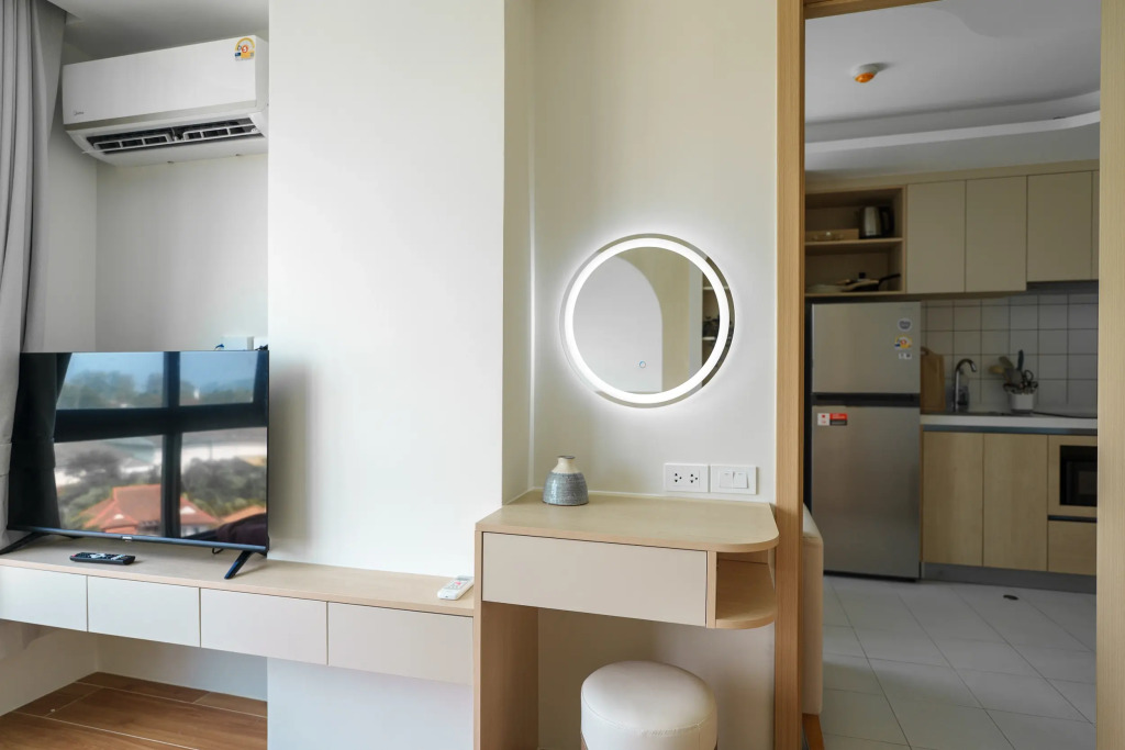 Квартира Kamala Beach View 1 BdR. Roof Pool 500 mbps WiFi