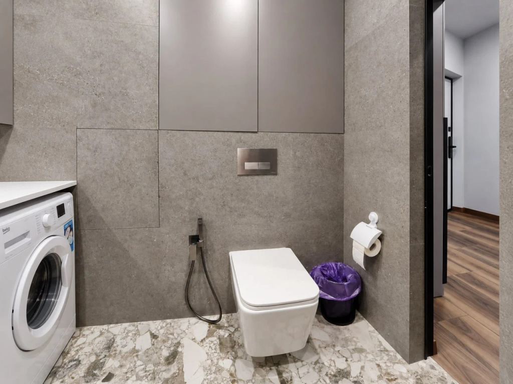 Апартаменты 55 м² до 5 гостей консьерж-сервис бесконтактный заезд