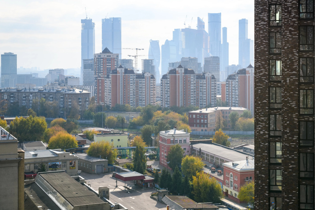 Апартаменты в небоскребе, центр Москвы