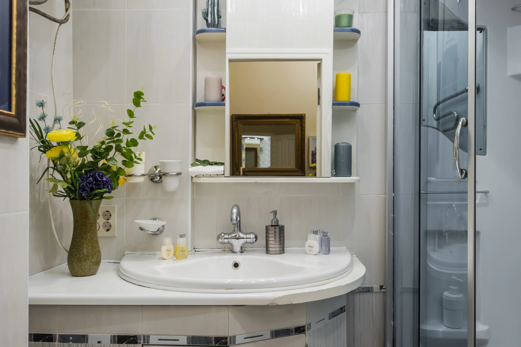 Квартира GM Apartments на Москва-реке с Видом на Набережную и Сталинскую высотку