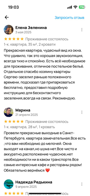 Квартира у Казанского с Видом на Канал Грибоедова