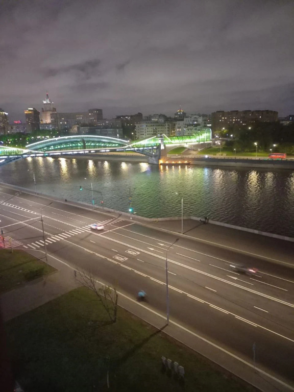 Квартира Двухкомнатная с Красивым видом на набережную и "Москва сити"