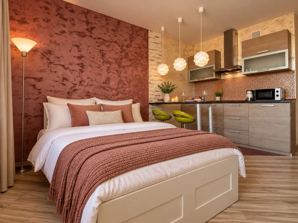 Квартира Hugge place на золотой ниве