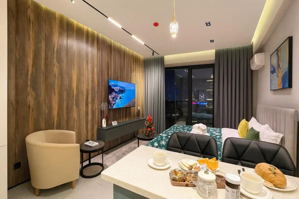 Апартаменты Современная Стильная Студия с Видом на Tashkent City