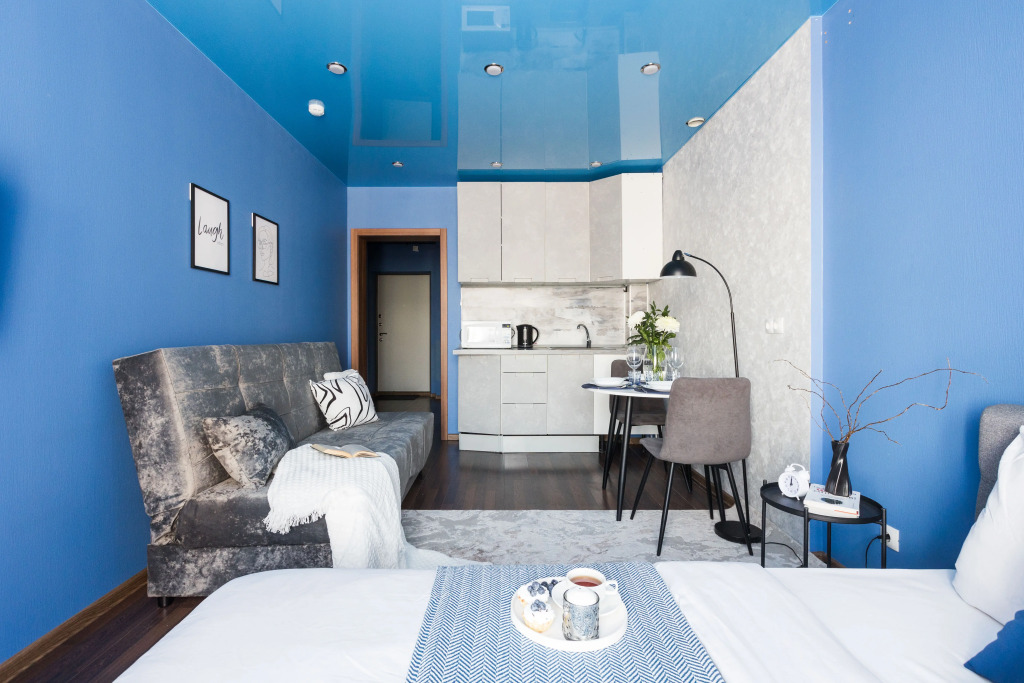 Квартира SleepNsk Яркая студия около Аквапарка