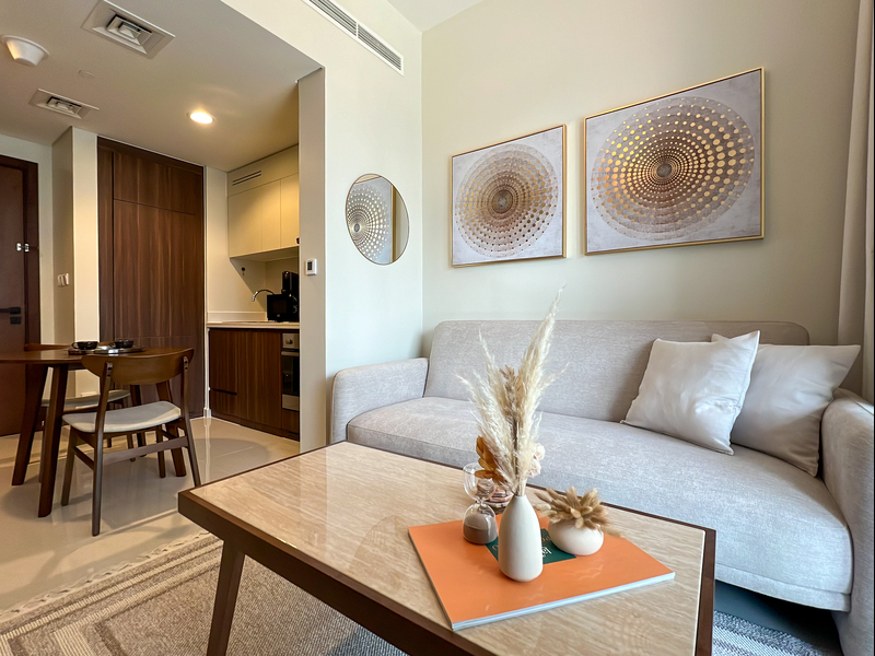 Апартаменты Keyrock Living 1BR at Reva Residence