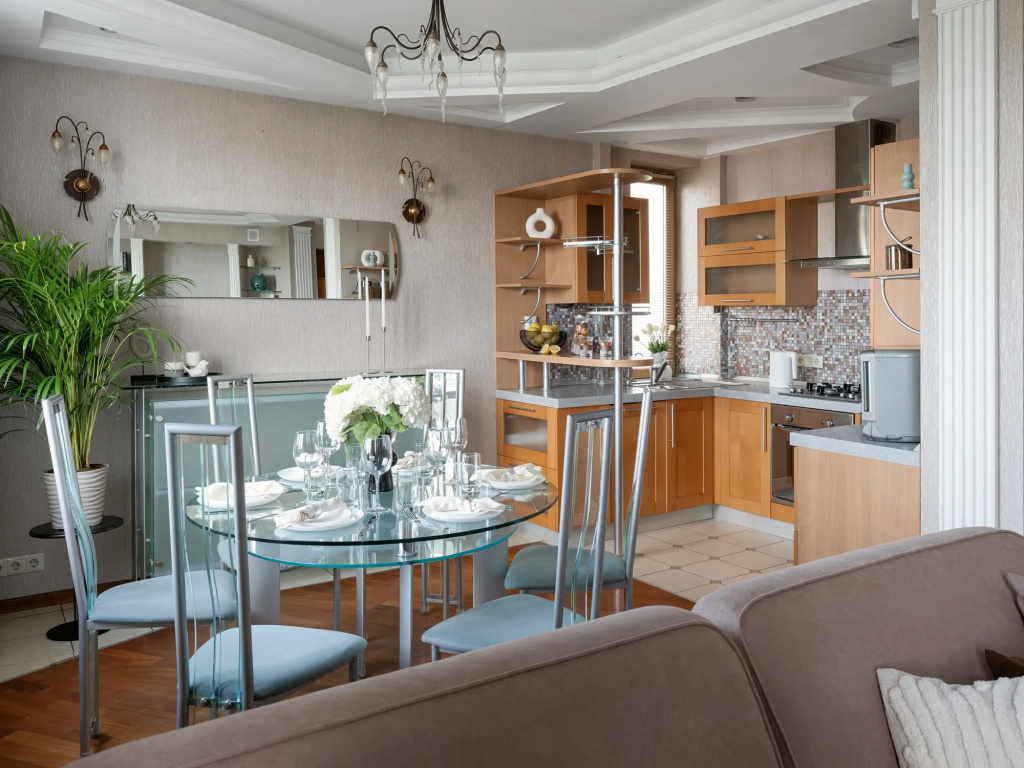Квартира GM Apartments Трёхкомнатная на Чистопрудном