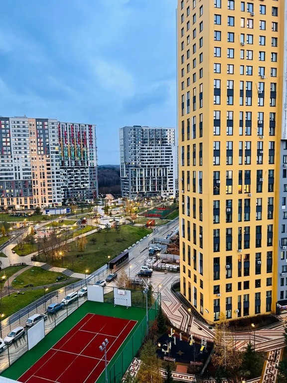 Квартира Однокомнатная Дайкер Сити до 4 человек у метро Коммунарка