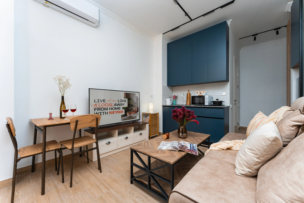 Апартаменты KeyGo #0161, 1 Bedroom, Designed with Balcony