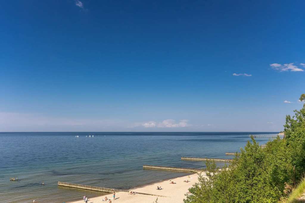 Квартира Первая линия у моря в сосновом бору