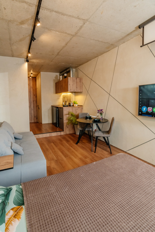 Квартира Loft Studio 25 этаж с дизайнерским ремонтом на 4 гостя