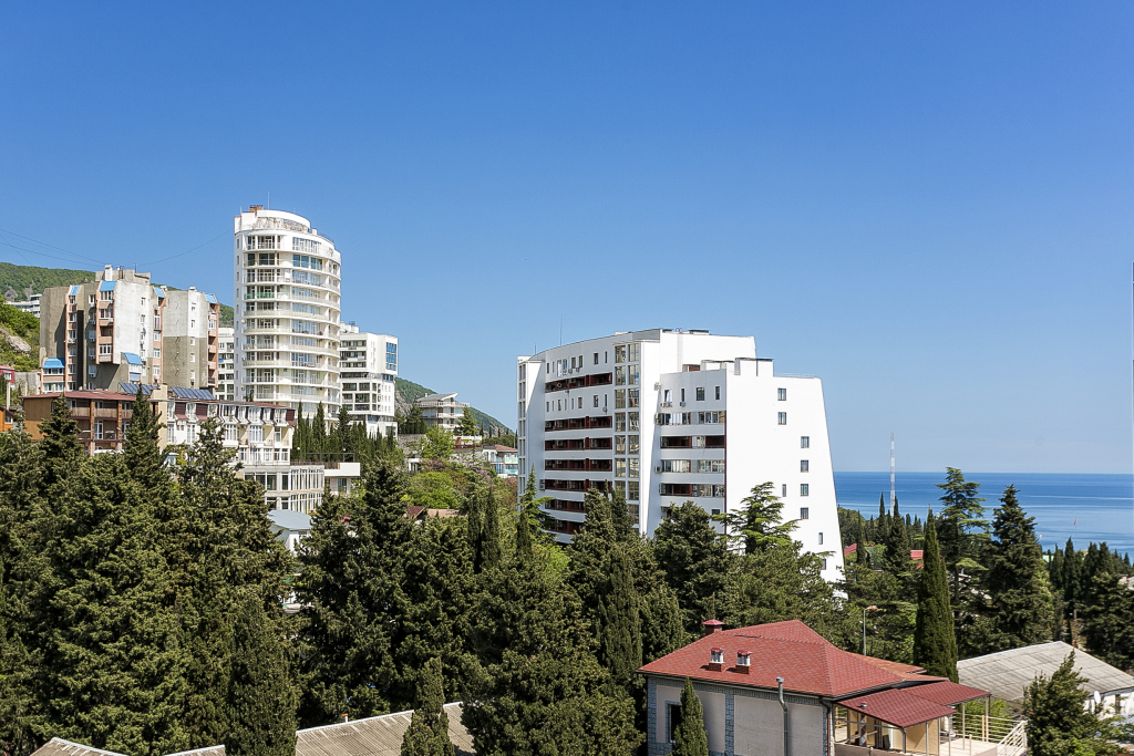 Апартаменты Однокомнатные апартаменты в ЖК More Yalta Б83