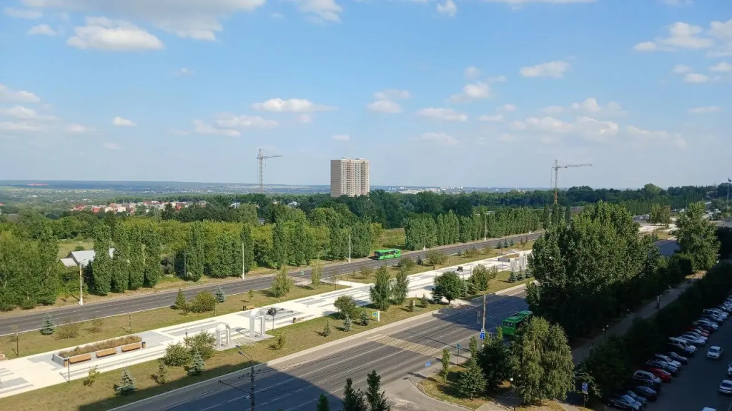 Апартаменты Aday в центре с красивым видом из окна