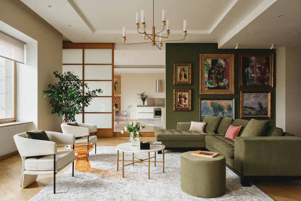 Апартаменты Minin Apartments Галерея с видом на Фонтанку 300 кв. м.