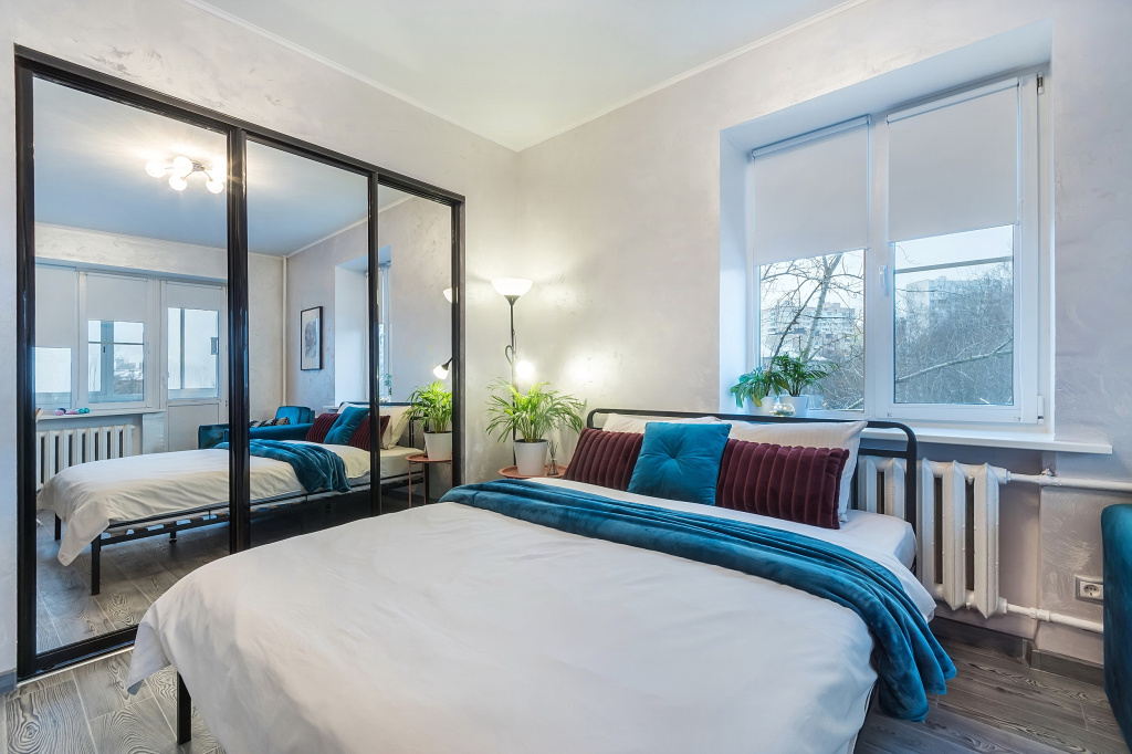Квартира Moscow Deluxe Apartments Comfy Studio in Koptevo: фото объекта
