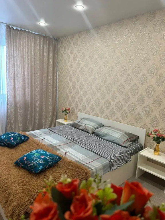 Квартира светлая двухкомнатная на Курыжова 18к1