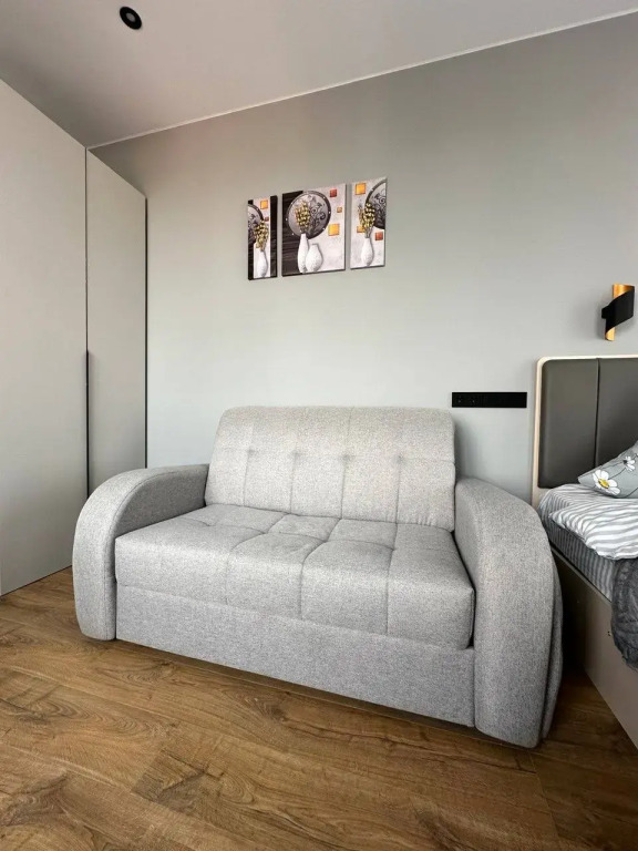 Квартира студия, 27 м², 2 кровати