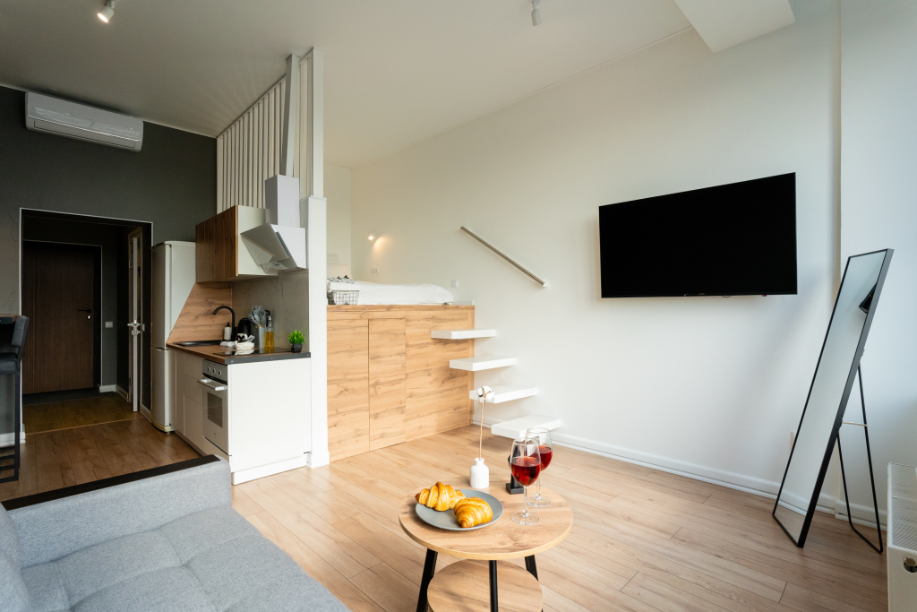 Апартаменты Студия у ТРЦ Планета — Liberty Sity Apartments