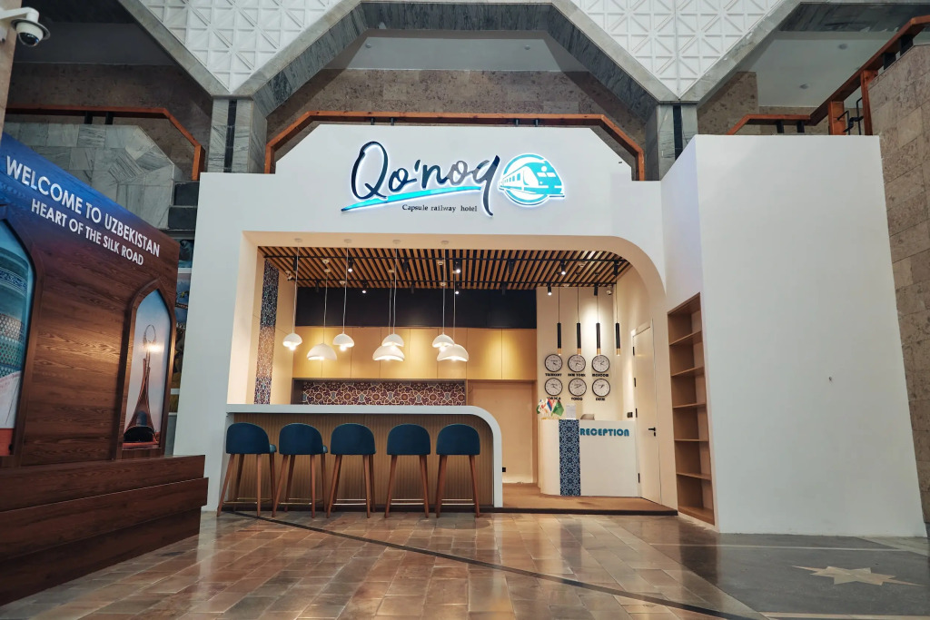 Мини-отель Qonoq Capsule Hotel at Samarkand Railway Station