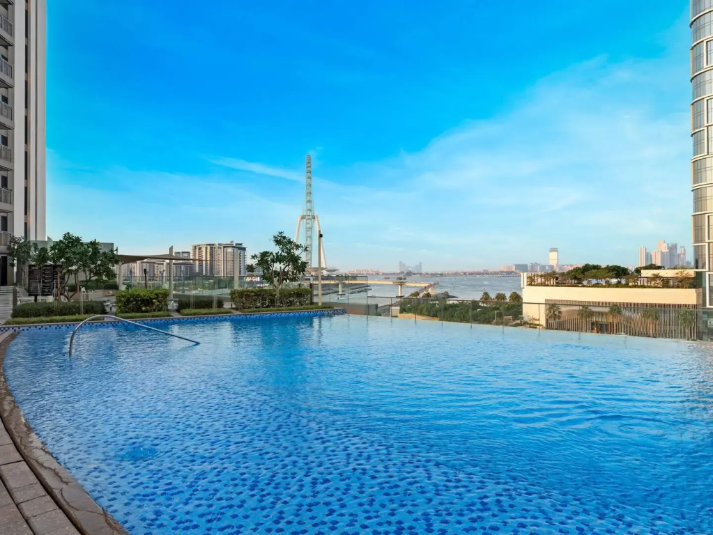Апартаменты Sunset Sea View Dubai Ain & Palm Views 5242 Emaar