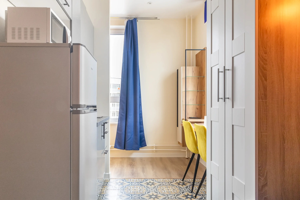 Апартаменты InHome24 Minimalist Haven: студия в современном стиле