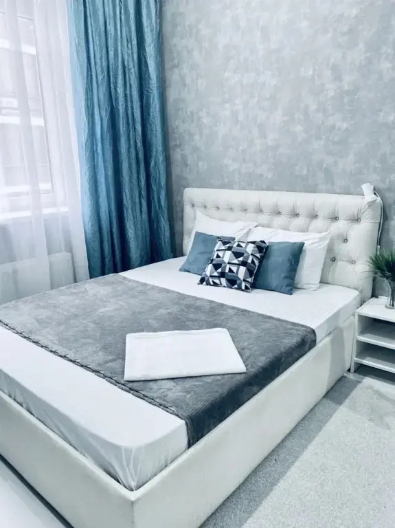 Квартира Уютная студия Мята возле парка и озера