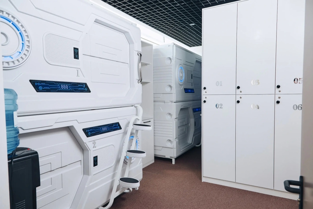 Мини-отель Qonoq Capsule Hotel at Samarkand Airport Station