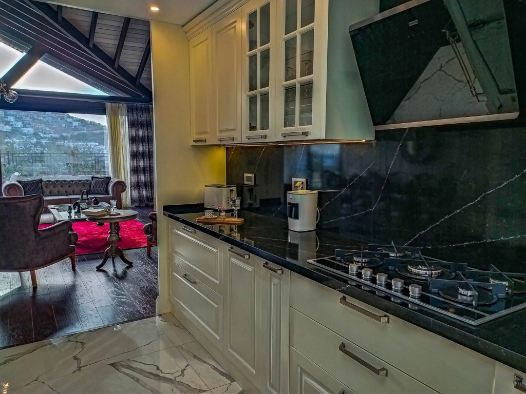 Вилла 4 Bedroom for Rent with Sea View in Bodrum Yalıkavak BD4150