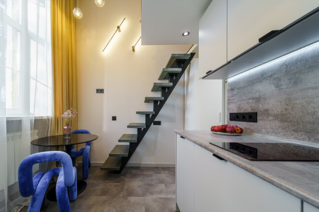 Апартаменты 1-комнатные, 20 м²