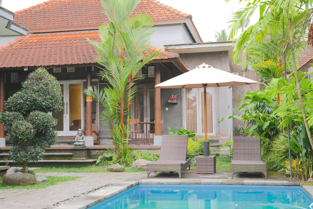 Вилла 4-х комнатный комплекс Kani Villa Ubud