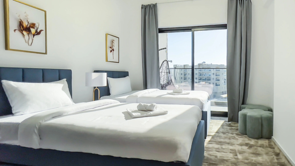 Apartments Elite Lux Holiday Homes - Luxe Gardenia 2BR Haven in Arjan Apartments