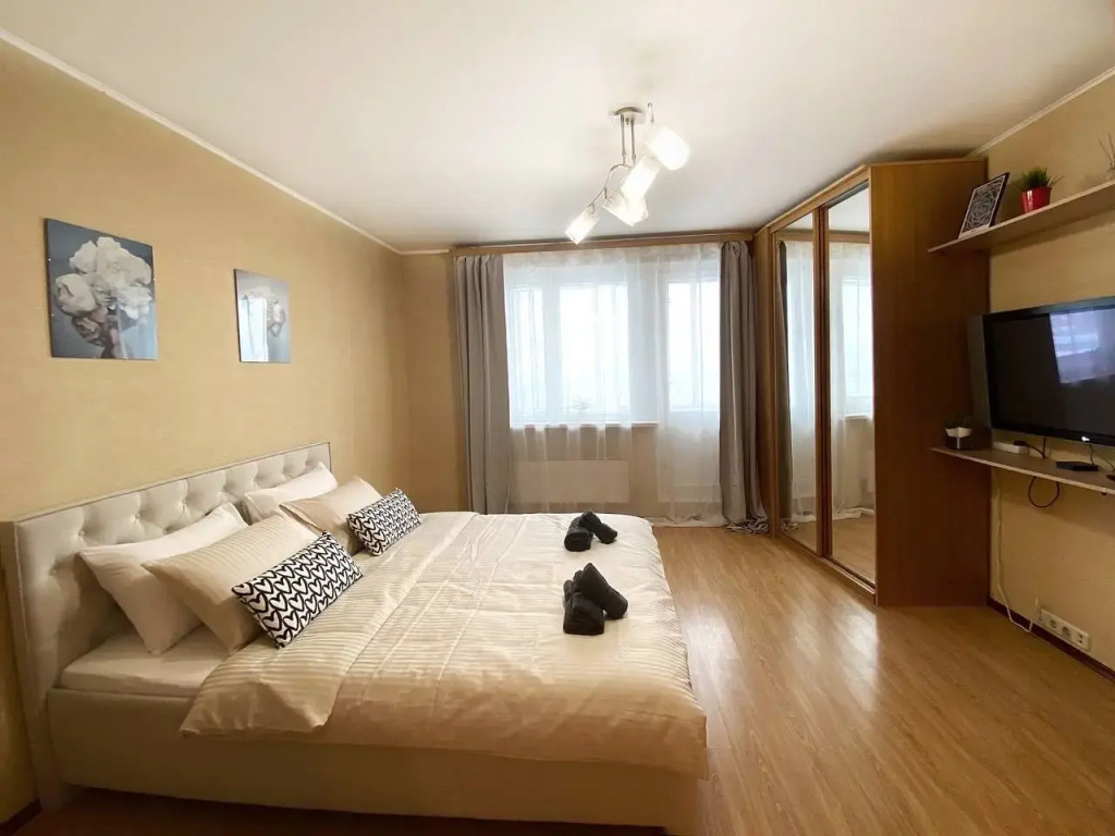 Квартира Top Rooms: Однокомнатная у метро Дубровка
