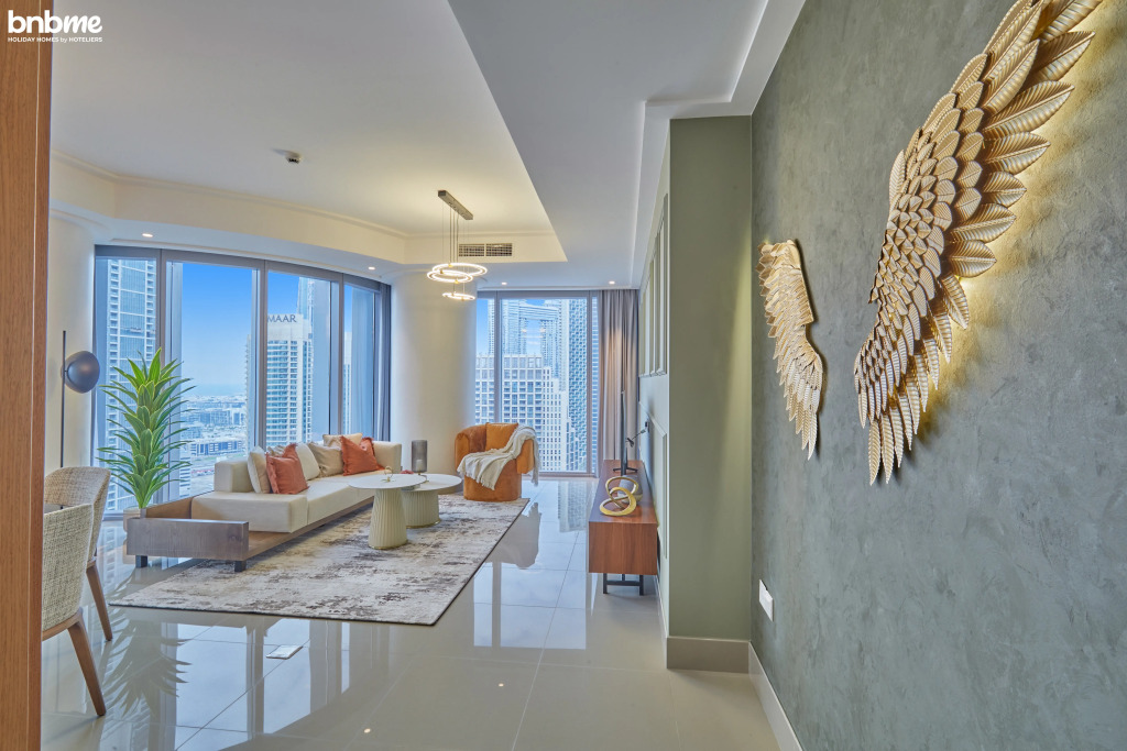 Апартаменты bnbmehomes | Downtown View Apt Near Burj Khalifa-2601