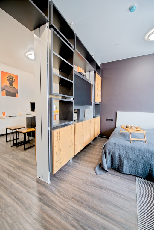 Апартаменты Студия с Балконом и Видом на Город Elite Apartments