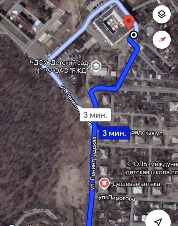 Квартира на Ленинградской 42/1