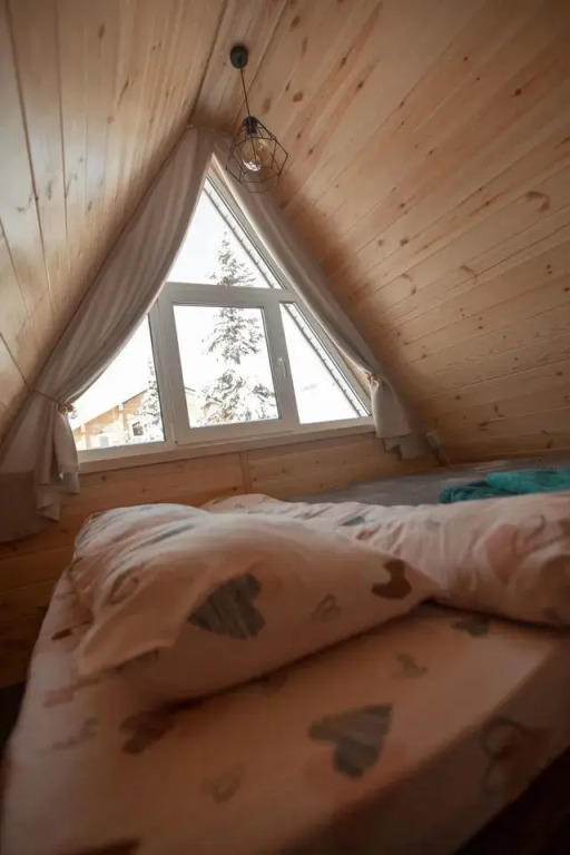 Частный дом уютный A-frame White