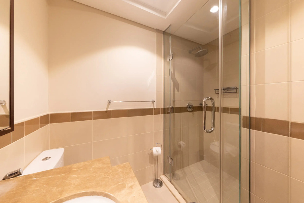 Апартаменты Elegant 2BR Balcony and Stunning Burj Views