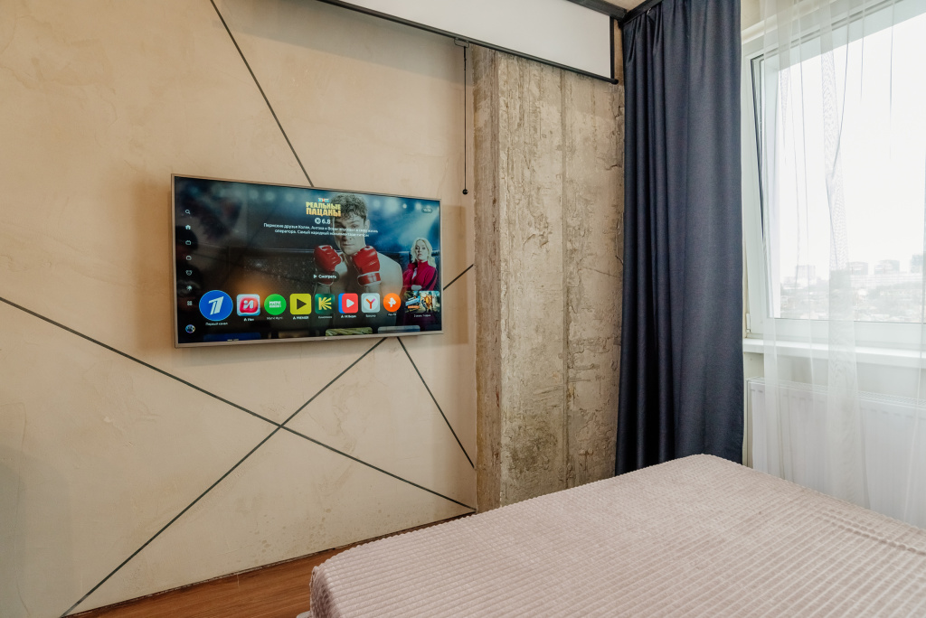 Квартира Loft Studio 25 этаж с дизайнерским ремонтом на 4 гостя