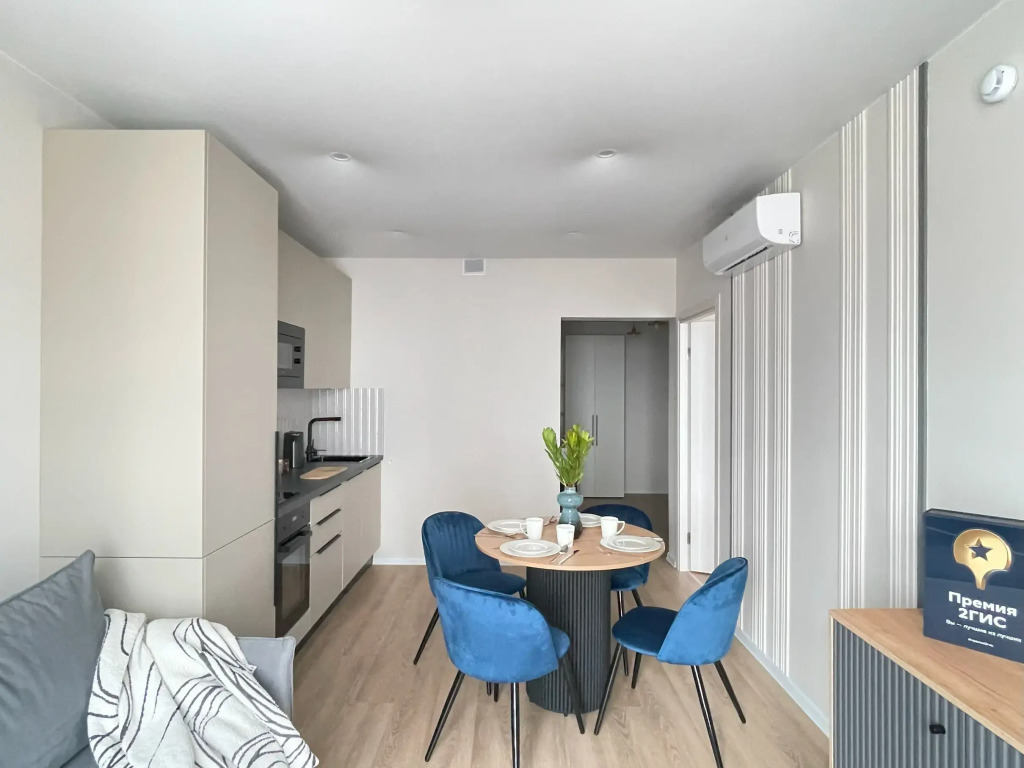 Апартаменты SMART LOFTS | Fyord | До 5 гостей | Отдельная спальня | 7 мин до метро Бутырская