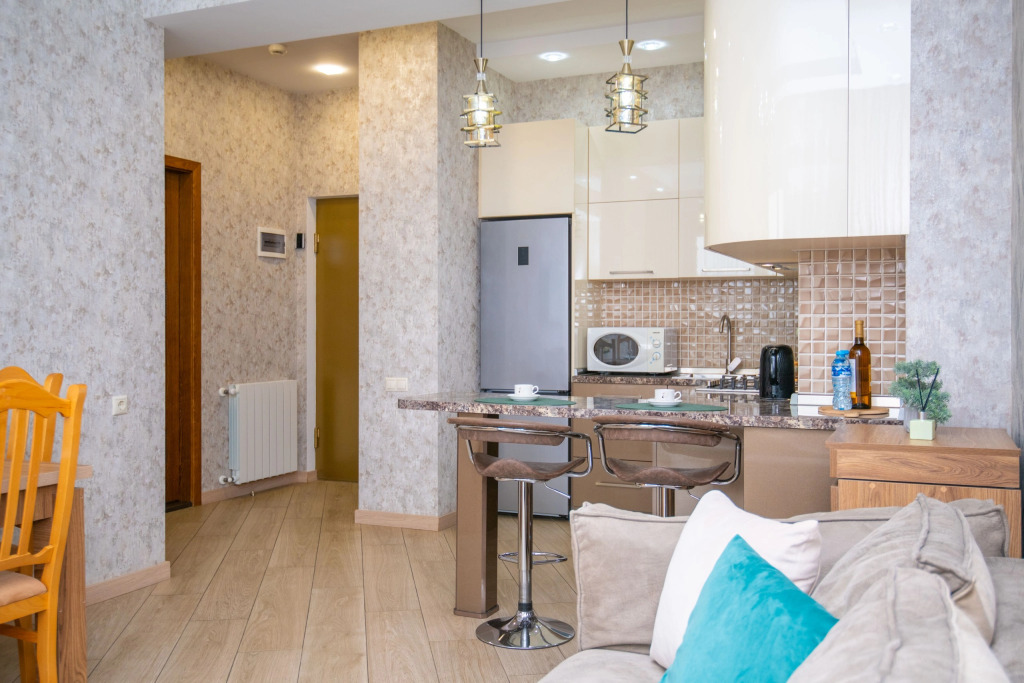 Apartments in Vake with a Beautiful View of the City