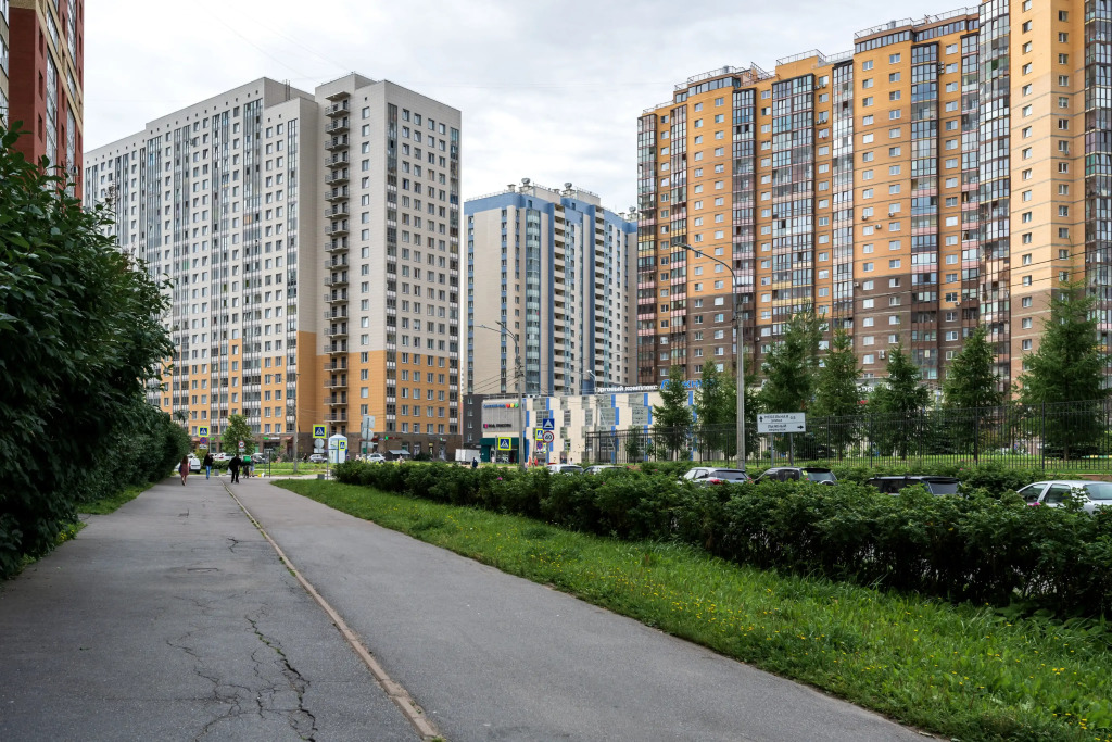 Апартаменты в Лыжном переулке рядом с Васильевским островом
