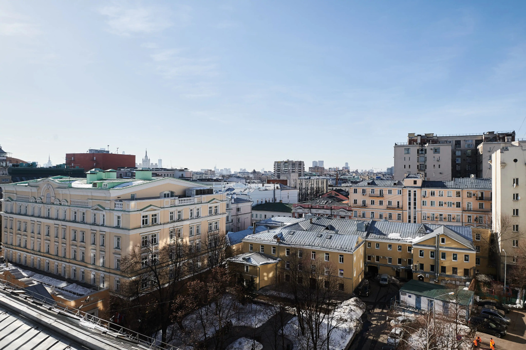 Квартира GM Apartments Трёхкомнатная с видом на Тверскую