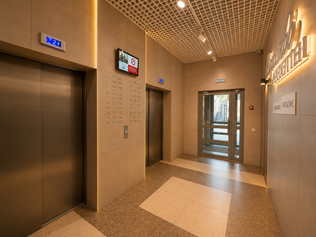 Апартаменты 1к. квартира 45м² с видом на озеро Кабан