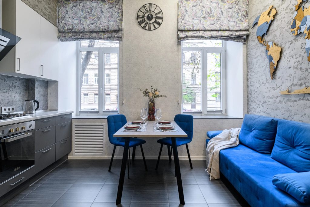 Апартаменты Sergeew Apartments Дизайнерский с высокими потолками