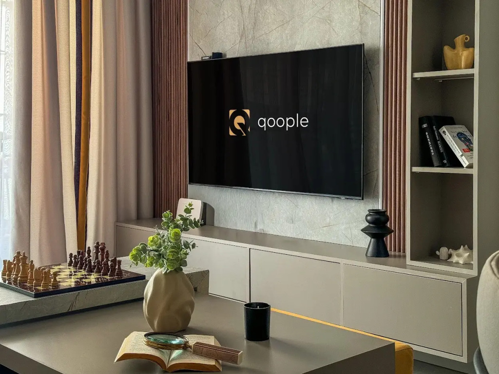 Апартаменты 1+1 Qoople Prive 29 рядом с морем
